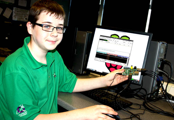 Woodham Student Gets a Piece of the Pi