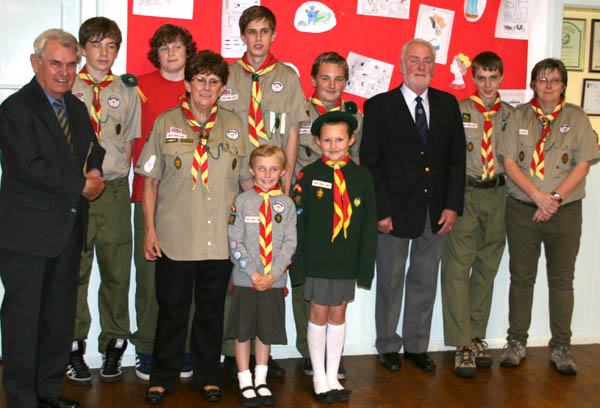 Support for Scouts in the Community