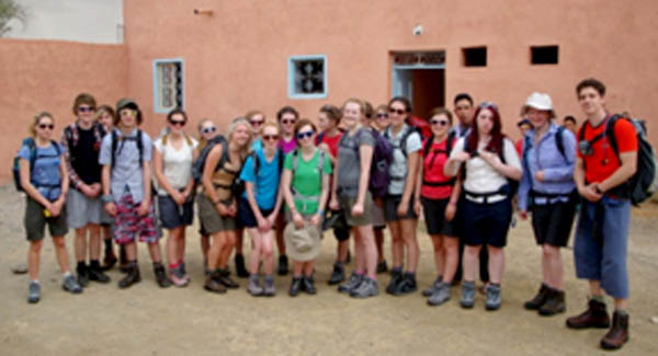 Greenfield Students on Moroccan Expedition