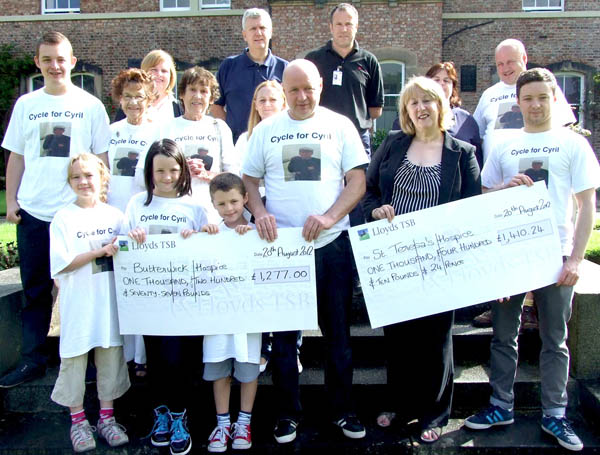 Cycle for Cyril Raises £2,700