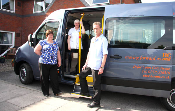 Care Home’s New Minibus