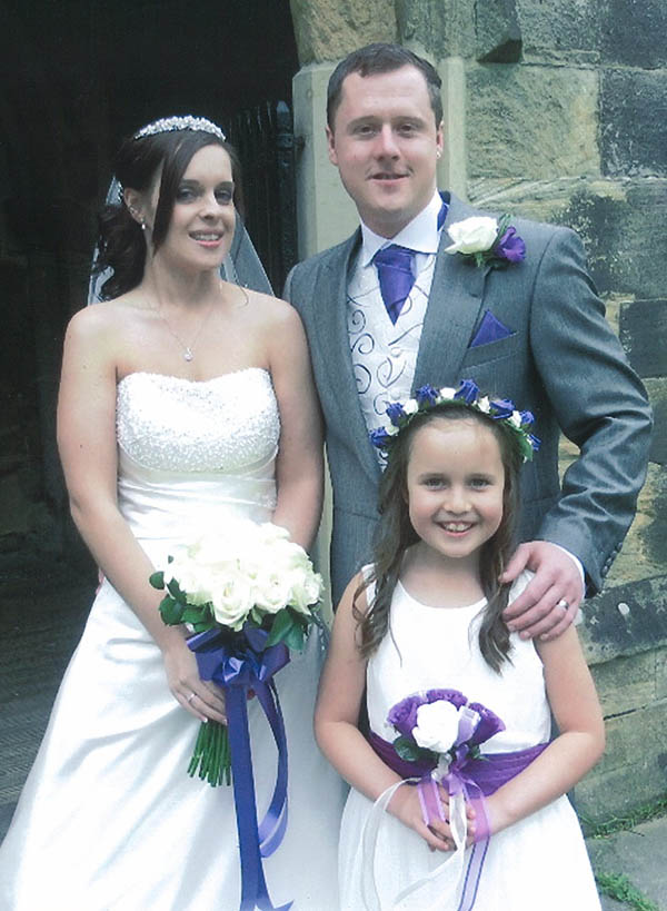 Wedding at Aycliffe Village Church