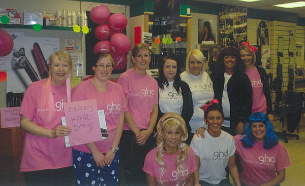 Creations Raise £518 for Breast Cancer