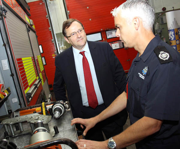 MP Praises Fire Service’s Cost-Cutting Plans