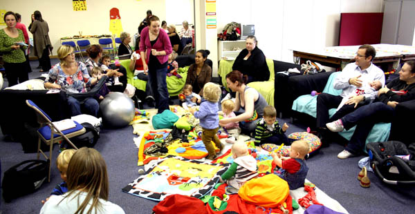 MP Launches Britain’s Newest Baby Cafe in Aycliffe