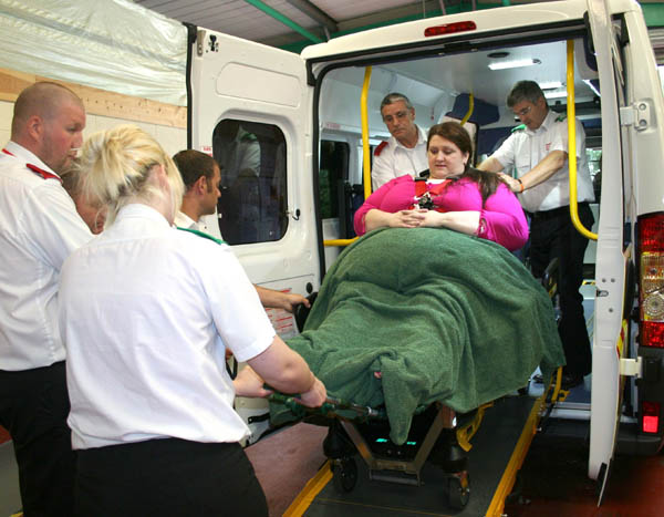 Special Ambulance for Obese Patients