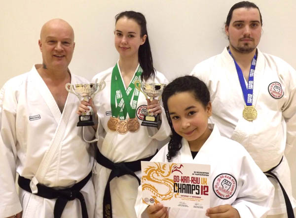 Aycliffe Karate Team in National Finals