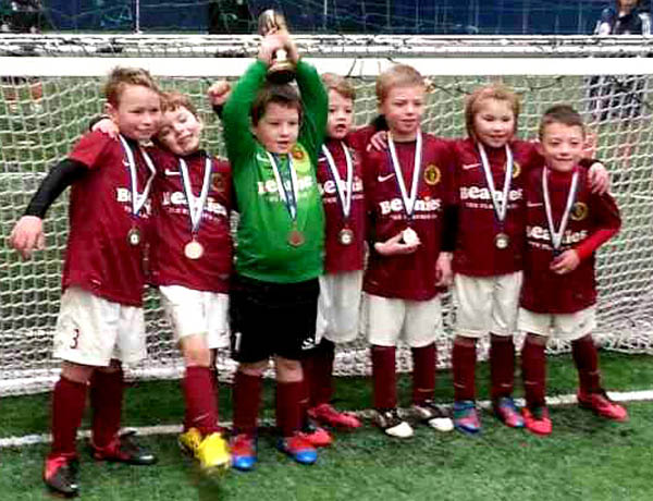 Champion Aycliffe Under 7’s