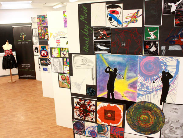 New Art Gallery at Woodham Academy