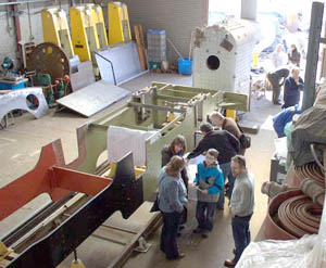 See G5 steam Loco Being Built AT Shildon