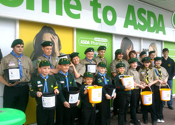 Scout Group Raise £1100