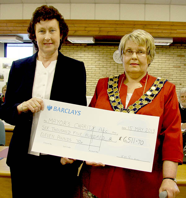 Mayor Raised Over £6,500 for Charity