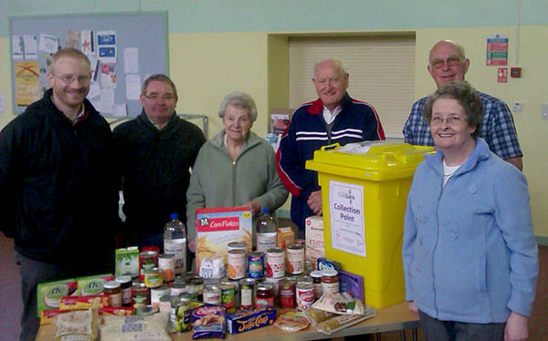 Aycliffe Food Bank Receive Delivery of Donated Food