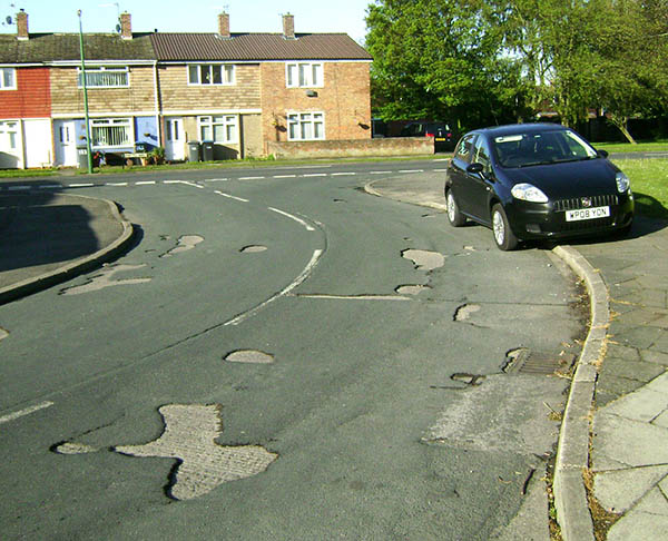 Council Act on Road Surface Complaint