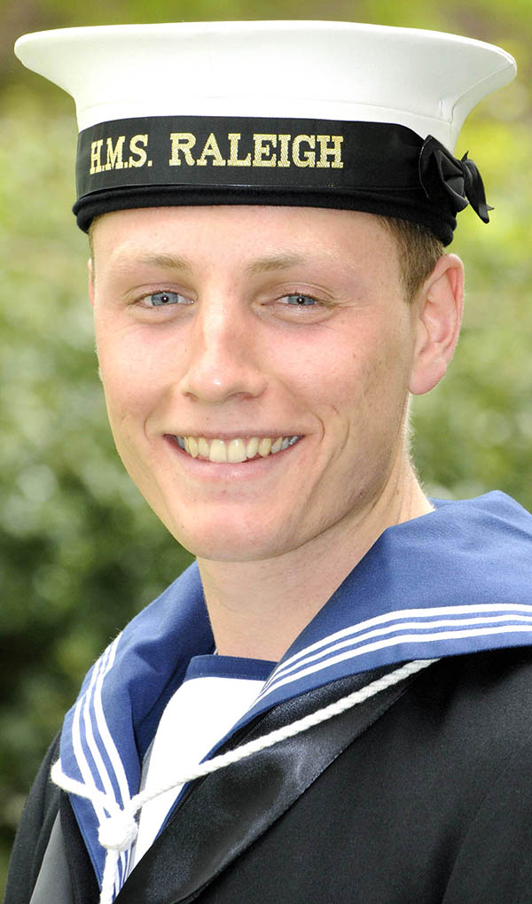 Aycliffe Recruit Sails Through Royal Navy Training