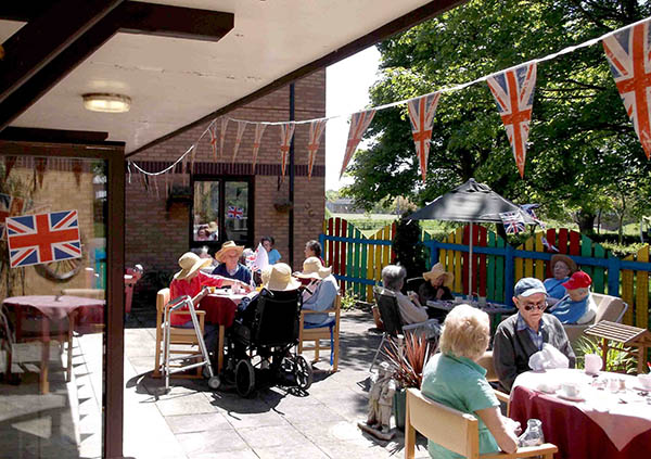 Care Home Garden Party