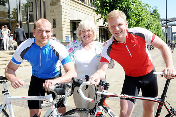 Aycliffe Biker on 12 Day Ride for Charity