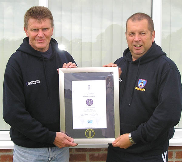 Town Cricket Club’s Marked Achievement