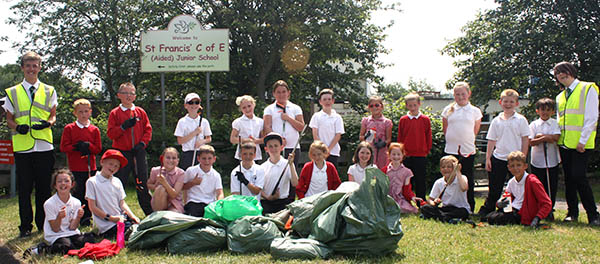 School Helps Town Charity