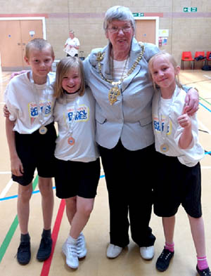 Aycliffe School in Boccia County Finals