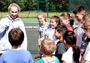 Tennis Leaders Assist Greenfield Tennis Club