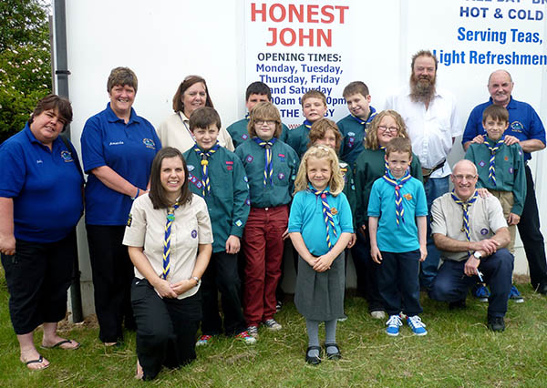 Scouts Thank Honest John