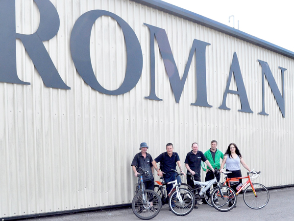 More Employees Cycling to Work at Roman
