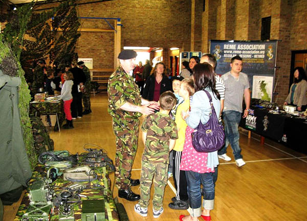 Aycliffe T.A. REME Open Day at The Armoury