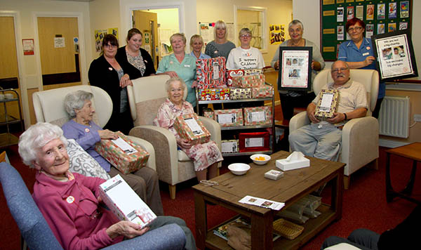 Care Home Residents Help Needy Children