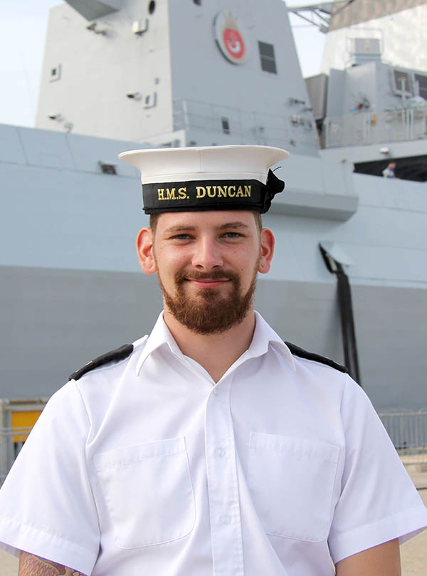 Proud Day For Aycliffe Sailor