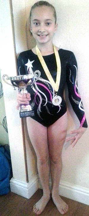 Aycliffe Junior Gymnast is Northern Champion