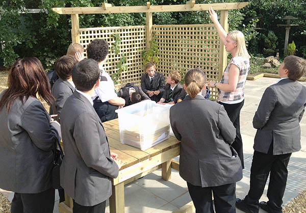 Outdoor Classroom Opens at Woodham