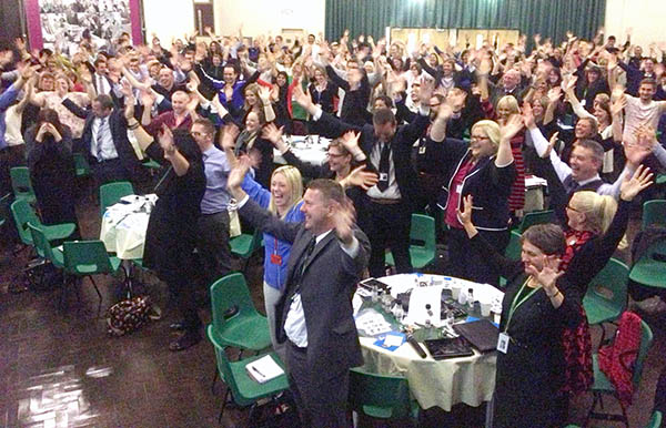 Woodham Academy Hosts 200 Teachers from around u.k.