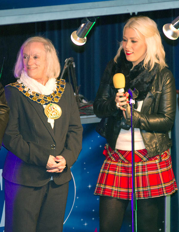 Pop Star at Re-launch of Aycliffe Town Centre