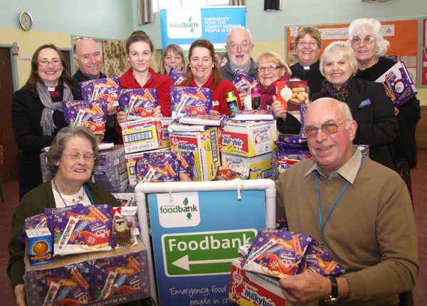 Town Churches Christmas Boost For Foodbank