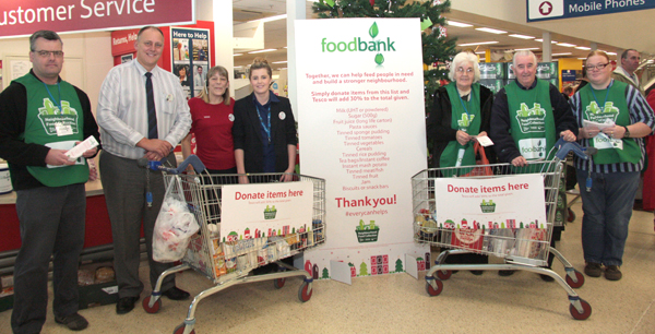 Tesco Foodbank Collection