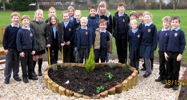 New Sensory Garden at Aycliffe Village School