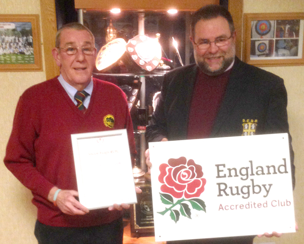 Town’s Rugby Club Presentation Caps Win