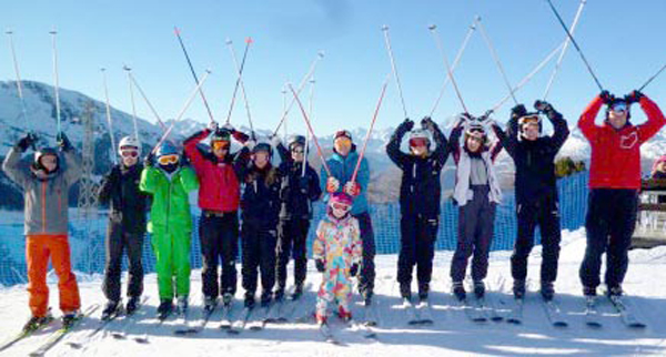 Local Schools Ski in Partnership