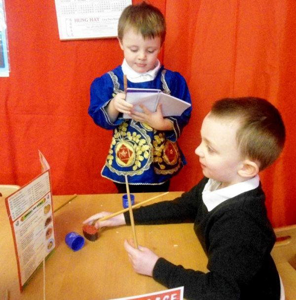 Nursery Marks Chinese New Year