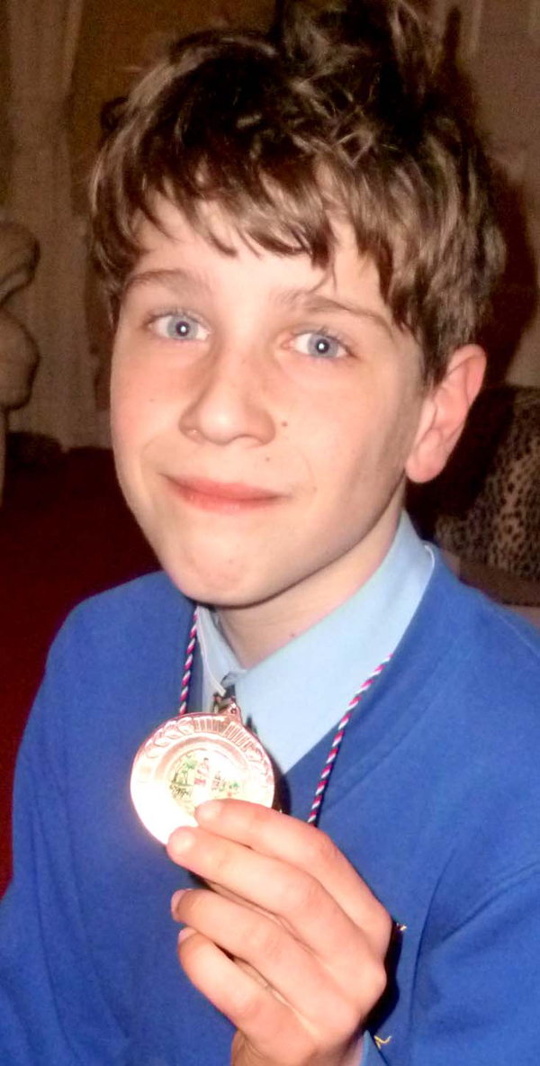 Bronze Medal  for Jake