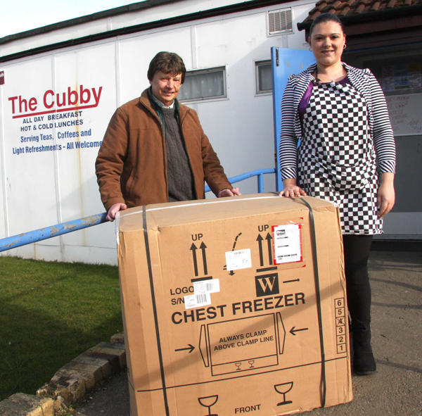 “The Cubby” ReceiveS Free Ebac Freezer