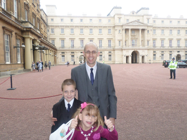 MBE for Dad BA (Hons) for Mum