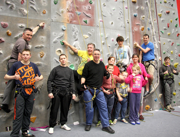 Sponsored Climb to Help Needy People in Aycliffe