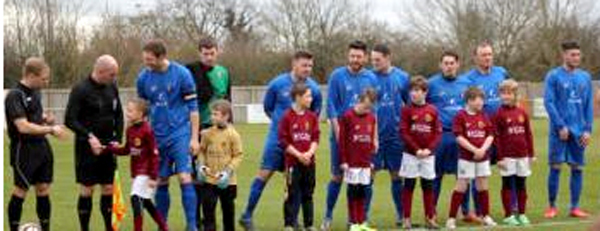 NAJFC Under 9’s Walk Out with Senior Team