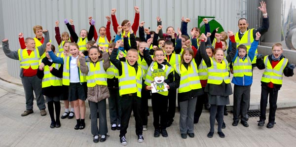 Newton Aycliffe Students Visit New Biogas Plant