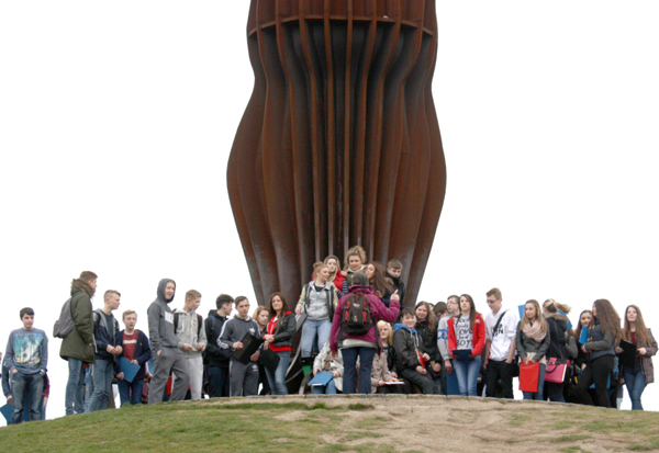 Students on  Field Trip