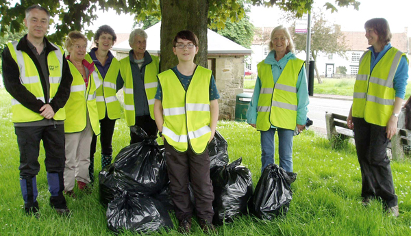 Good Work by Volunteer Litter Pickers