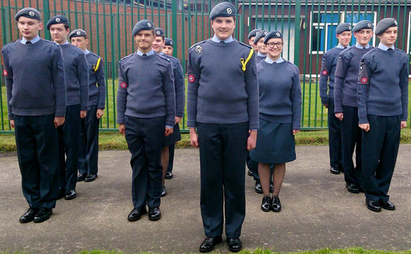 Action Packed Time for Aycliffe Air Cadets