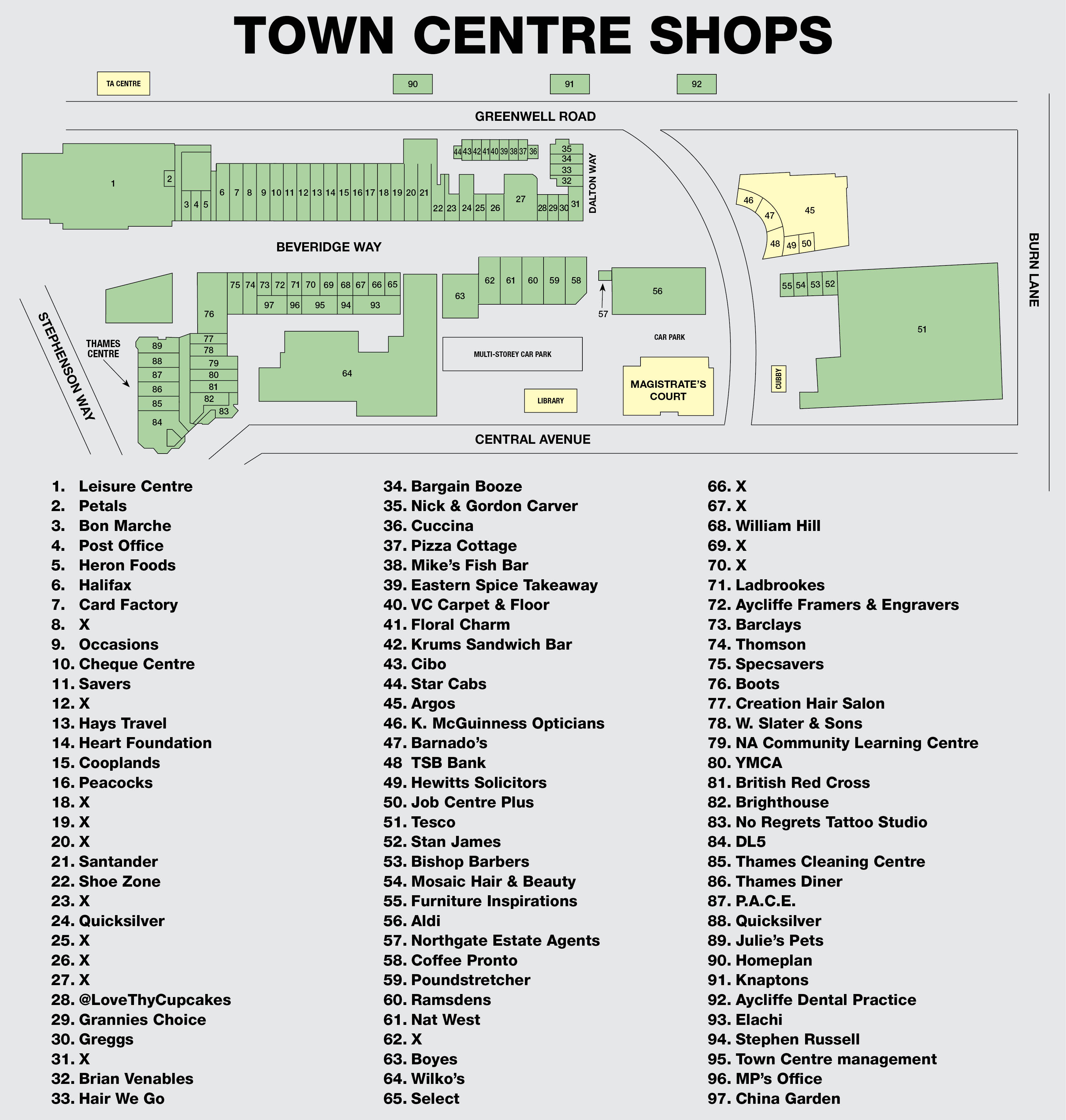 Town Centre Shops
